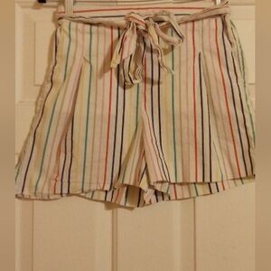 J. Crew Striped Multicolor Shorts